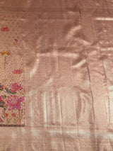 MIMOSA Rani Saree Saree — pallu and zari work detail