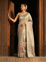 MIMOSA Sapphire Saree Saree — pose 5 styling detail