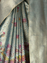 MIMOSA Sapphire Saree Saree — fleets shot full lifestyle
