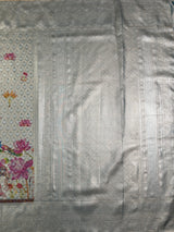 MIMOSA Sapphire Saree Saree — pallu and zari work detail