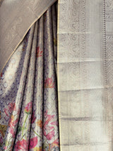 MIMOSA Violet Saree Saree — fleets shot full lifestyle