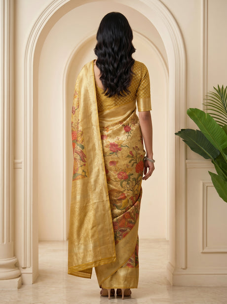 MIMOSA Saree Saree — pose 2 styling detail