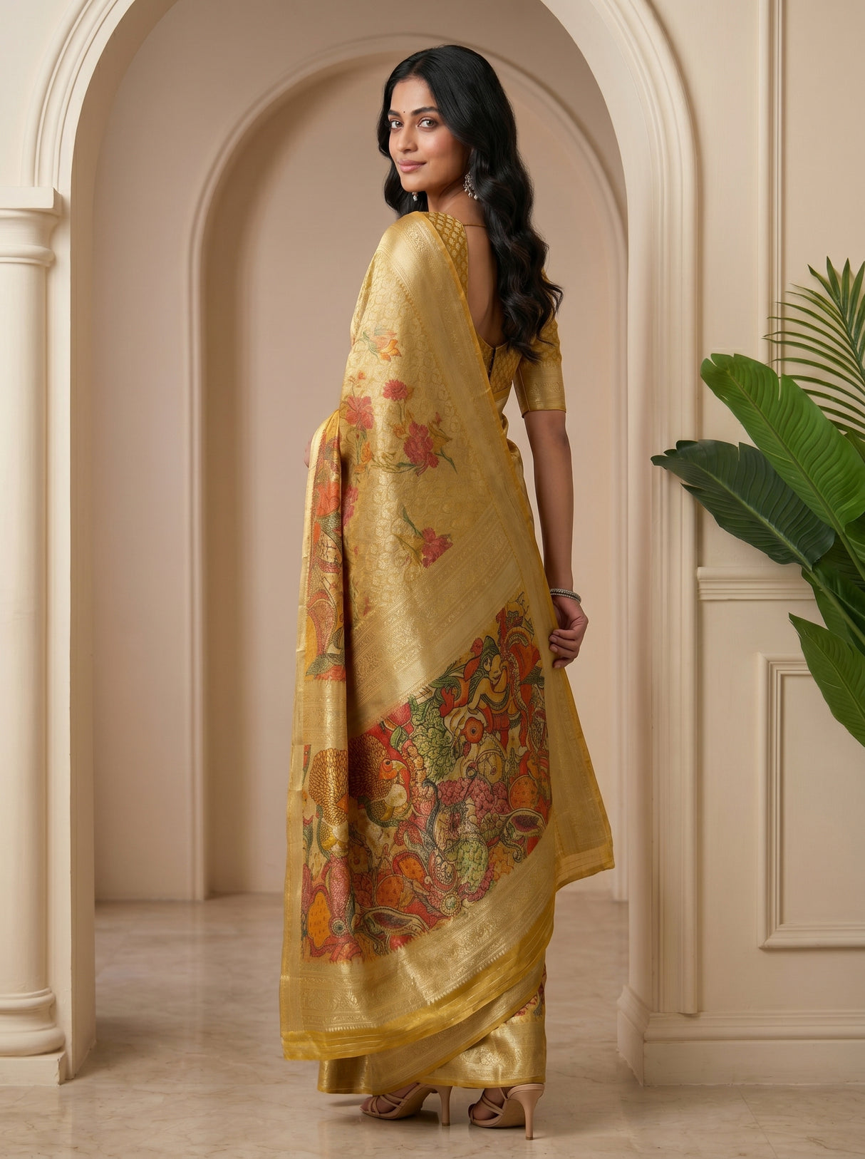 MIMOSA Saree Saree — pose 7 styling detail