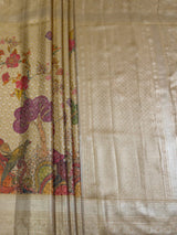 MIMOSA Saree Saree — pallu and zari work detail