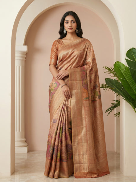 MIMOSA Saree Saree — front view on mannequin