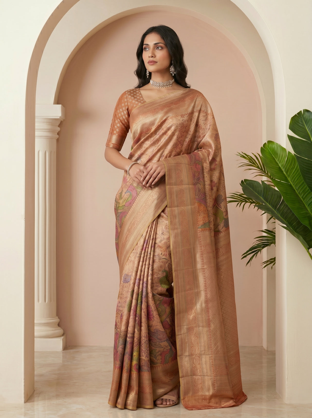 MIMOSA Saree Saree — pose 10 styling detail