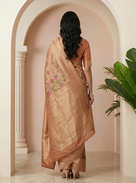 MIMOSA Saree Saree — pose 2 styling detail