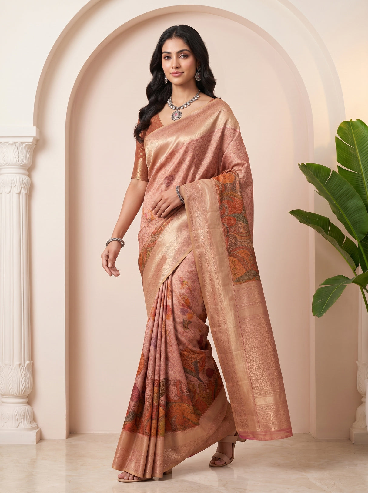 MIMOSA Saree Saree — pose 6 styling detail
