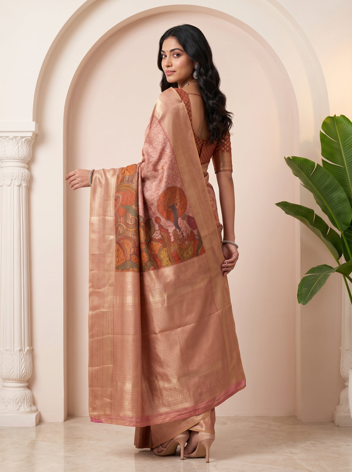MIMOSA Saree Saree — pose 7 styling detail