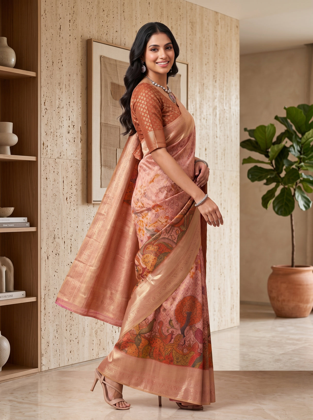 MIMOSA Saree Saree — pose 9 styling detail