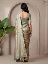MIMOSA Saree Saree — pose 2 styling detail
