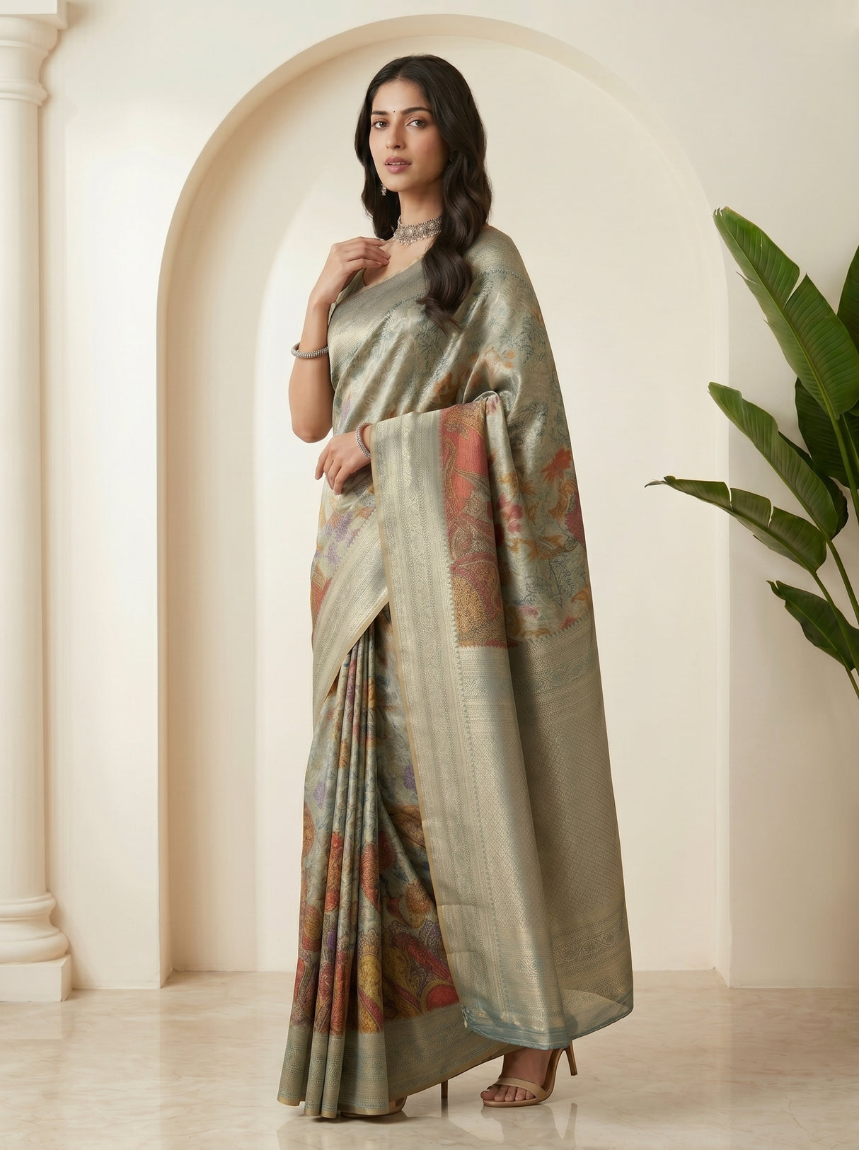 MIMOSA Saree Saree — pose 5 styling detail