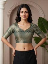 MIMOSA Saree Saree — blouse close-up