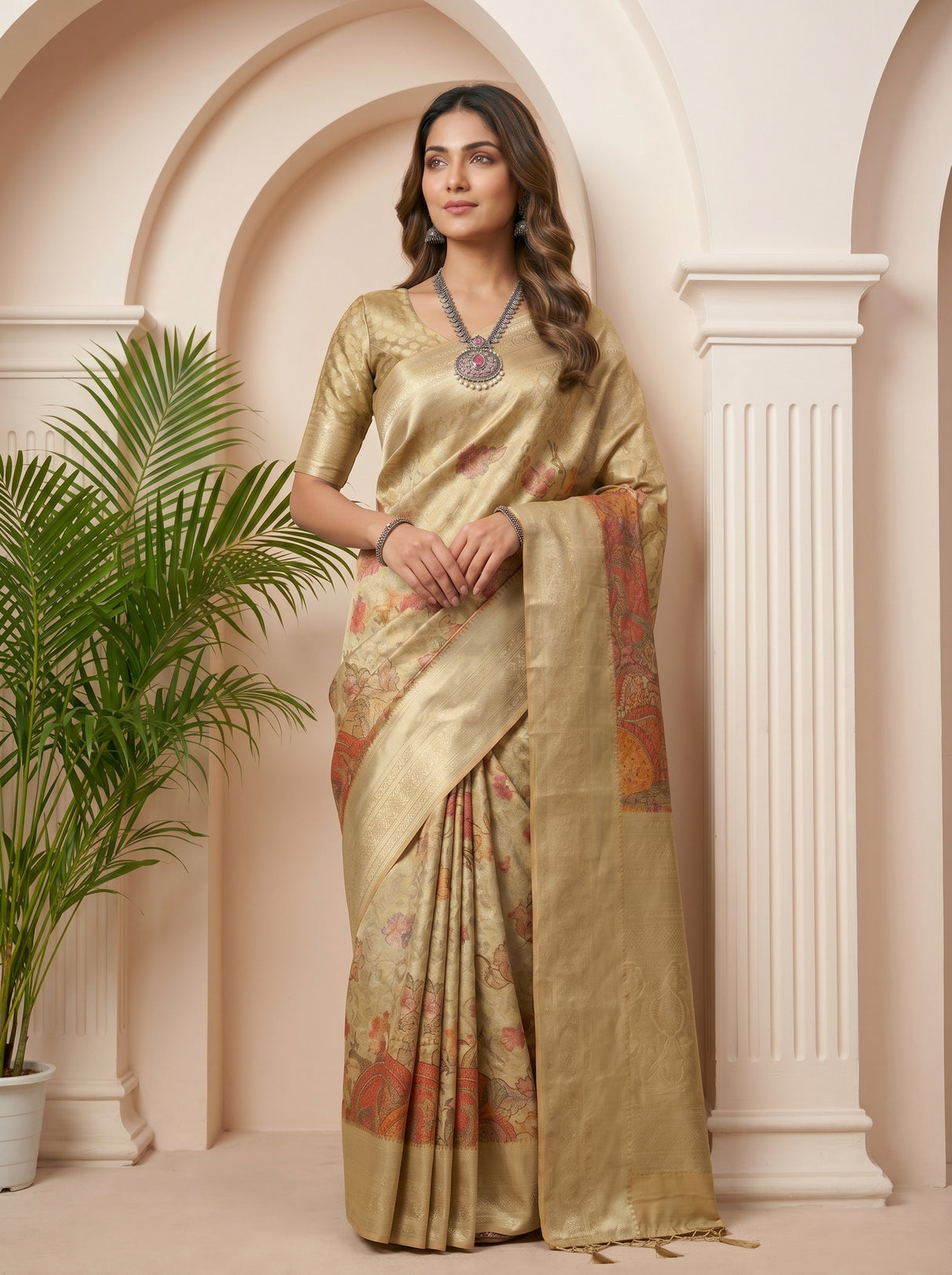 MIMOSA Saree Saree — pose 10 styling detail
