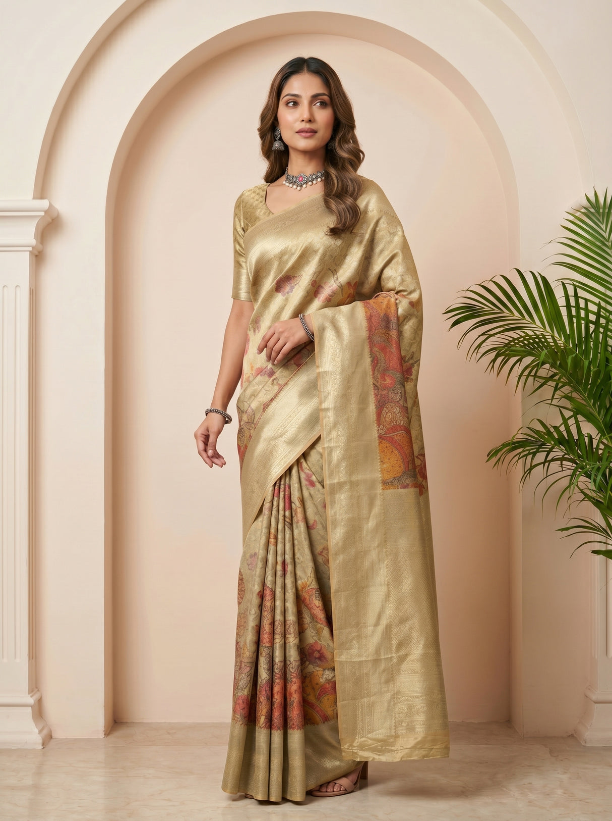 MIMOSA Saree Saree — pose 5 styling detail