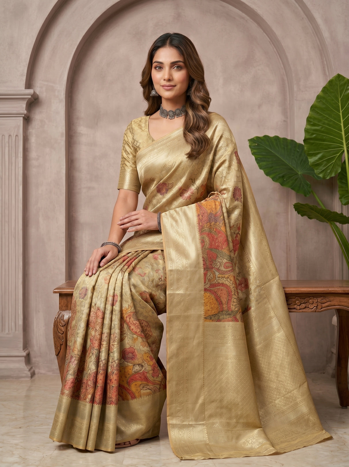 MIMOSA Saree Saree — pose 8 styling detail