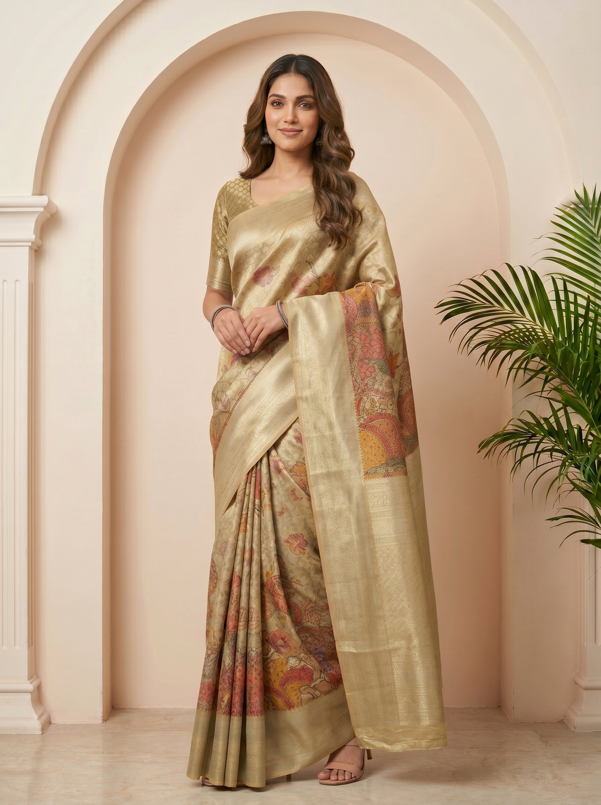 MIMOSA Saree Saree — pose 9 styling detail