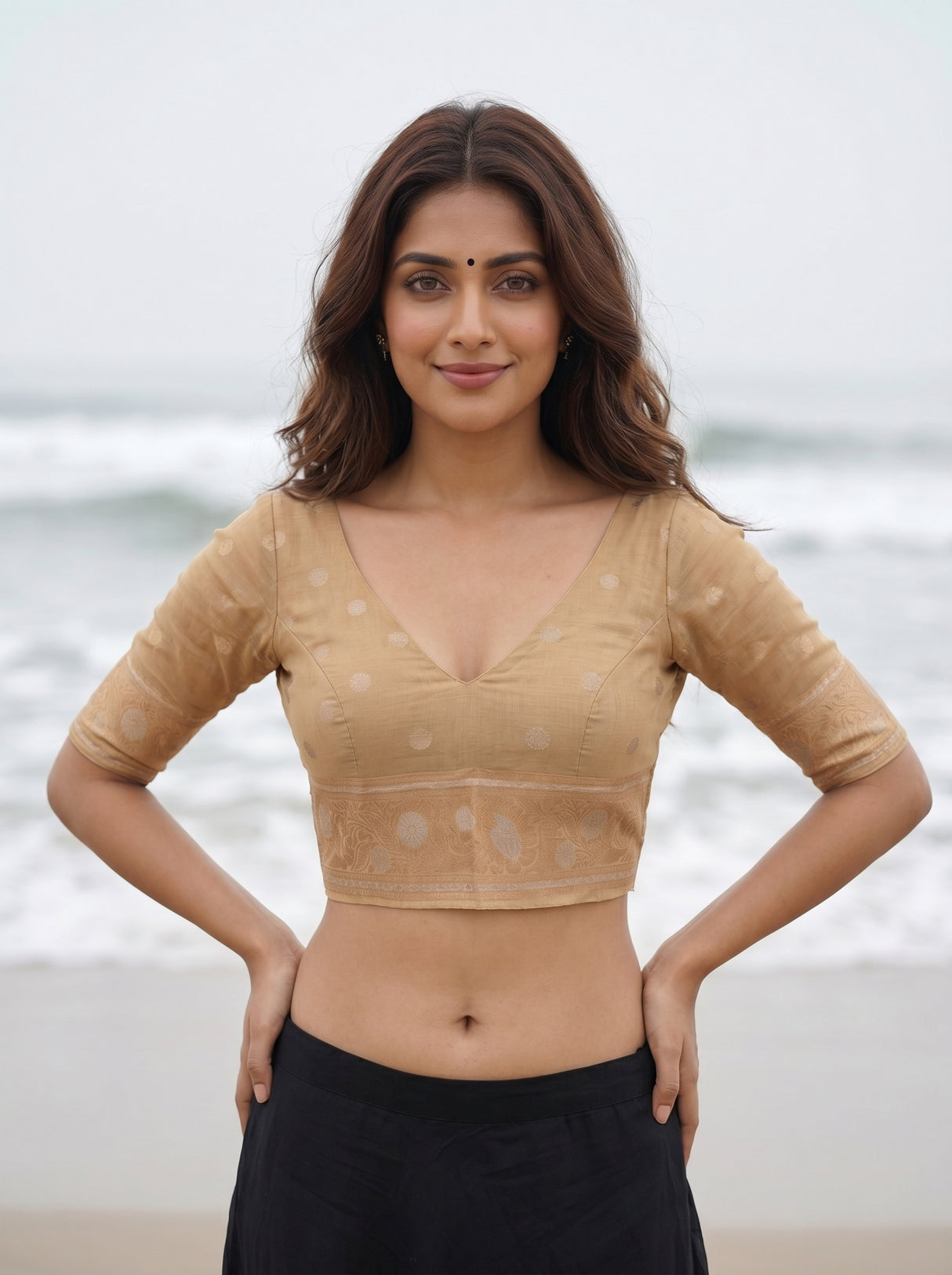 MIMOSA Saree Saree — blouse close-up