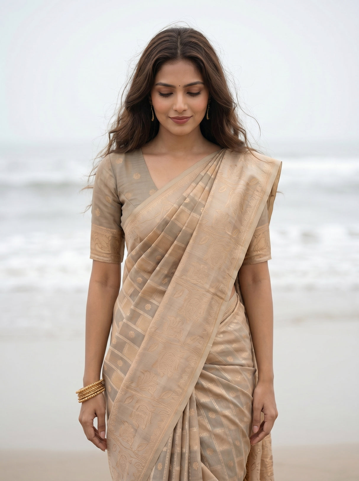 MIMOSA Saree Saree — pose 10 styling detail
