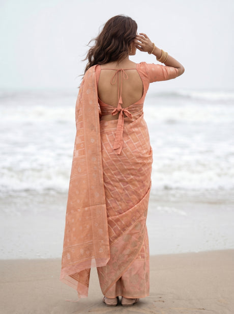 MIMOSA Saree Saree — pose 2 styling detail