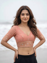 MIMOSA Saree Saree — blouse close-up