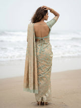 MIMOSA Saree Saree — pose 2 styling detail
