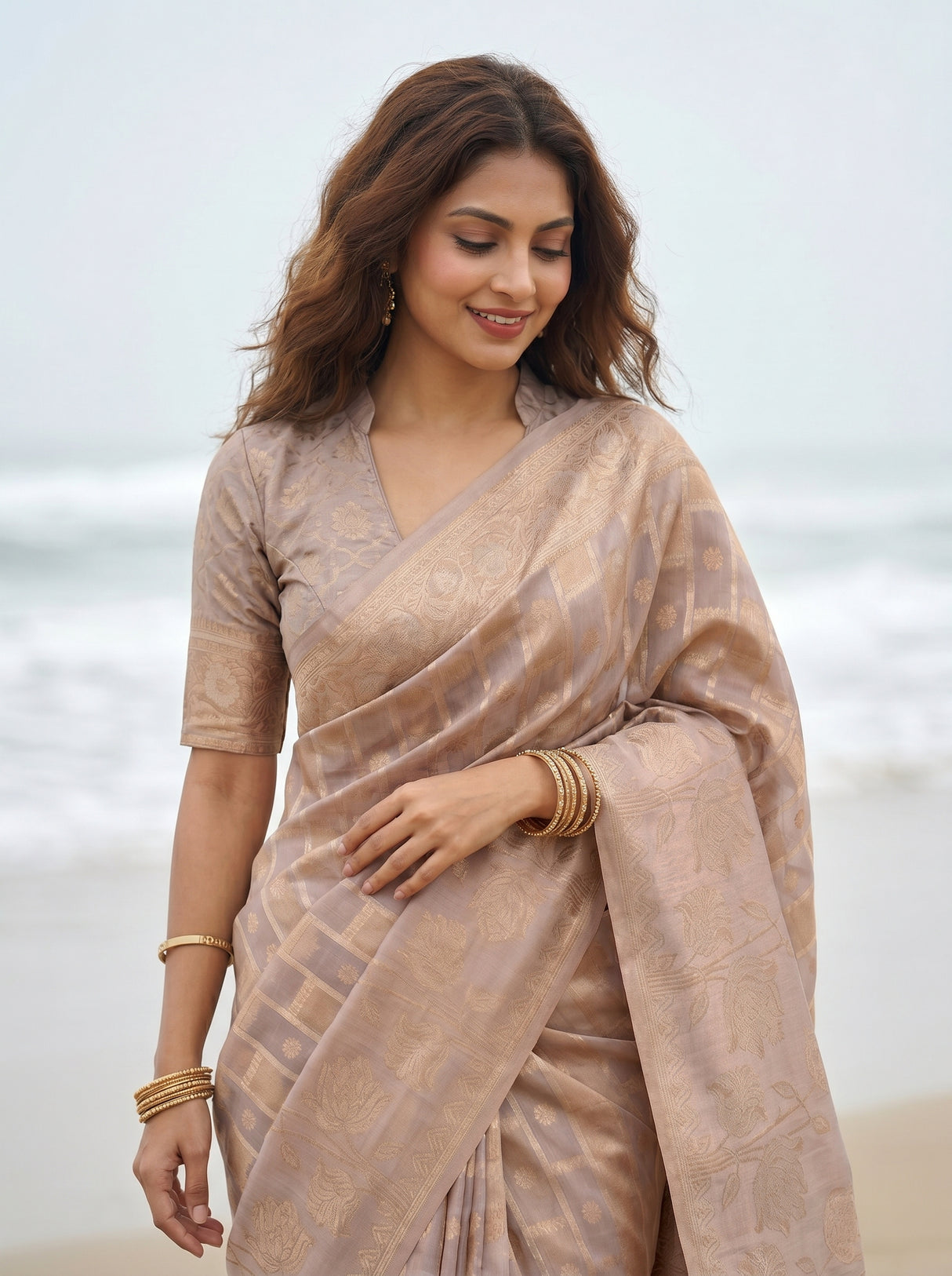 MIMOSA Saree Saree — pose 10 styling detail