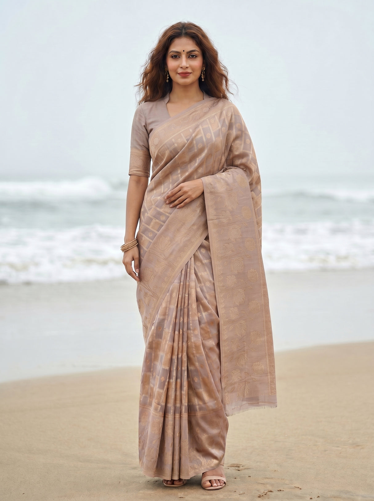 MIMOSA Saree Saree — pose 7 styling detail