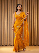 MIMOSA Saree Saree — pose 5 styling detail