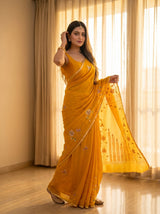 MIMOSA Saree Saree — pose 9 styling detail