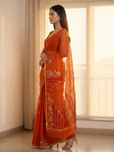 MIMOSA Saree Saree — pose 3 styling detail
