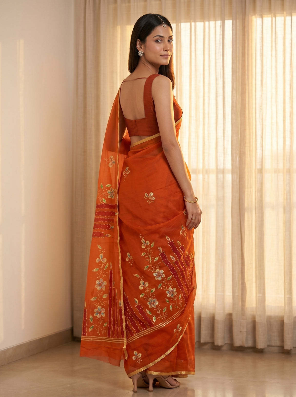 MIMOSA Saree Saree — pose 7 styling detail