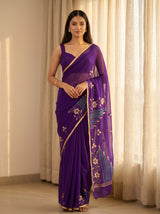 MIMOSA Saree Saree — front view on mannequin