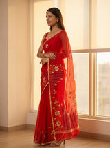 MIMOSA Saree Saree — pose 3 styling detail