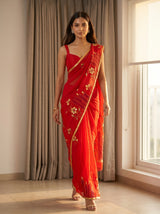 MIMOSA Saree Saree — pose 6 styling detail