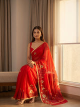 MIMOSA Saree Saree — pose 8 styling detail