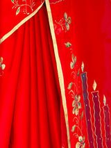 MIMOSA Saree Saree — fleets shot full lifestyle