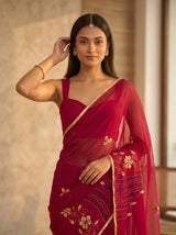 MIMOSA Saree Saree — pose 10 styling detail
