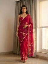 MIMOSA Saree Saree — pose 6 styling detail
