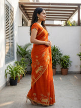 MIMOSA Saree Saree — pose 3 styling detail