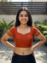 MIMOSA Saree Saree — blouse close-up