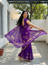 MIMOSA Saree Saree — pose 5 styling detail