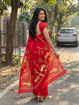 MIMOSA Saree Saree — pose 2 styling detail