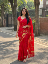 MIMOSA Saree Saree — pose 6 styling detail