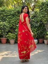 MIMOSA Saree Saree — pose 7 styling detail