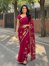 MIMOSA Saree Saree — pose 6 styling detail