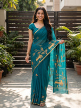 MIMOSA Saree Saree — front view on mannequin
