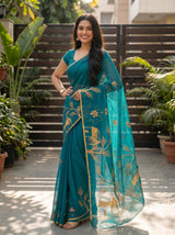 MIMOSA Saree Saree — pose 4 styling detail