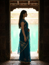MIMOSA Saree Saree — pose 3 styling detail