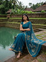 MIMOSA Saree Saree — pose 8 styling detail